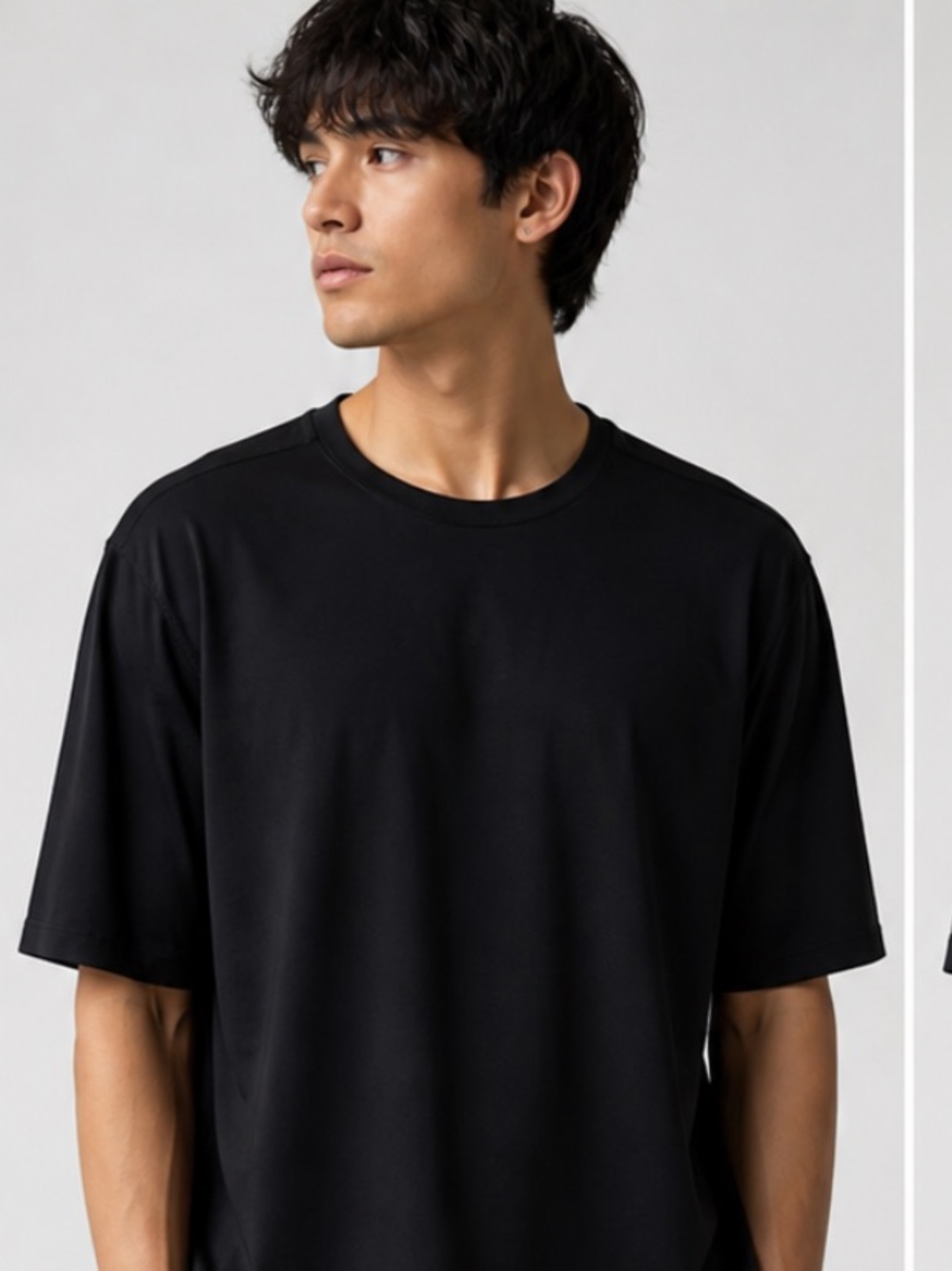 Men's Ten Thousand Black Crew Neck Short Sleeve Shirt
